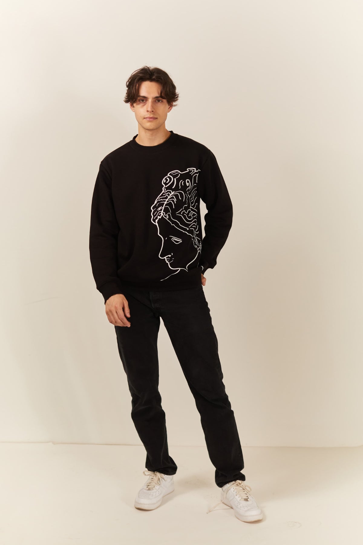 Saint of the Streets – Stylish Sweatshirt for Men